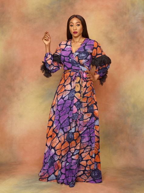 Our Reaction to Funke Adepoju's Adunni Capsule Collection: Obsessed! | BN Style Adire Silk Styles For Ladies, Adire Styles For Women, Kampala Styles For Ladies, Kampala Gown, Adire Styles For Ladies, Adire Gown Styles, Adire Fashion, Kampala Gown Styles For Ladies, Adire Styles