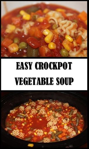 Meatless Soups In A Crock Pot, Vegetables Crockpot, Meatless Monday Healthy, Crockpot Vegetable Soup, Crockpot Vegetable, Best Vegetable Soup Recipe, Meatless Soups, Vegetable Soup Crock Pot, Low Carb Vegetable Soup