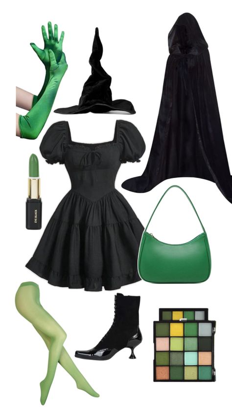 Elphaba Costume, Glinda Costume, Elphaba And Glinda, Wicked Costumes, Halloween Stencils, Ra Ideas, Trendy Halloween Costumes, Costume Inspo, Halloween Costumes Friends