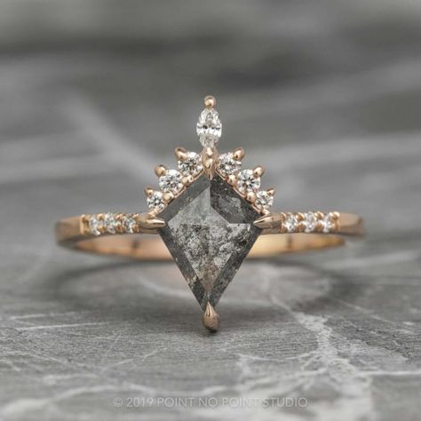 100 Best Non-Traditional Engagement Rings for 2020 | Emmaline Bride Engagement Rings Without Diamonds, Black Diamond Engagement Rings, Uncut Diamond Ring, Nontraditional Engagement Rings, Traditional Wedding Rings, Raw Diamond Engagement Rings, Timeless Engagement Ring, Traditional Engagement Rings, Future Engagement Rings