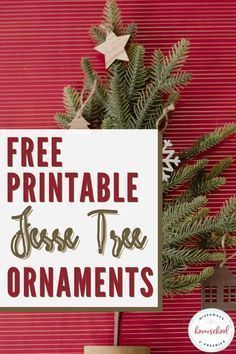 Have you ever heard of a Jesse Tree before? I just learned of it a few years ago. I had no idea what it was, and I am excited to share this lovely tradition with you. Your family will enjoy these free printable Jesse tree ornaments and ideas from Homeschool Giveaways to create your own. Jesse Tree Printable Ornaments, Jesse Tree Printables, Jesse Tree Symbols, Preschool Freebies, Jesse Tree Advent, Jesse Tree Ornaments, Jesse Tree, Christ Centered Christmas, Seasons Activities