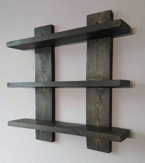 Design Floating Shelves, Floating Shelves White, Shelf Designs, Diy Wood Shelves, Diy Regal, Shelves White, Wooden Wall Shelves, Diy Wall Shelves, Display Unit