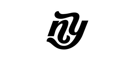 New York Logos on Behance Nyc Logo Design, B Monogram Logo, Editorial Design Magazine, Ny Logo, New York Tattoo, Dance Crew, New York Logo, City Logo, Fertility Center