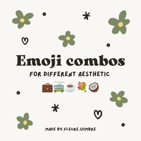 Old Money Aesthetic Emojis, Cottagecore Emoji Combos, Dark Academia Emoji Combos, Old Money Emoji, Old Money Emoji Combos, Dark Academia Emojis, Coquette Emojis Combo, Cottagecore Emoji, Emoji Combos Aesthetic Instagram