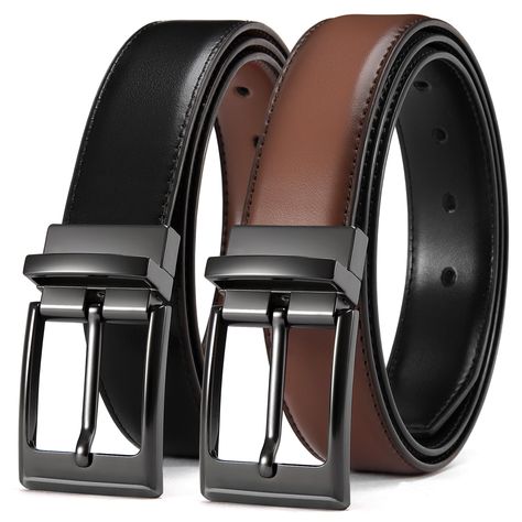 PRICES MAY VARY. Imported Buckle closure Dry Cloth Clean 2-in-1 Sophistication: CHAOREN mens reversible leather belt offers two classic styles in one. Switch sides effortlessly for a fresh look with one mens belt, perfect for any occasion. Ideal companion for your favorite jeans, casual attire, or dress pants. Elevate Your Style: Unique hand-rubbed coloring dress belt. Perfectly matches mens dress shoes like Brogue and Oxfords. Elevate formal wear with just one small detail. Whether it's for a j Formal Belts For Men, Man Belt, Coloring Process, Mens Belt, Men Belts, Belts For Men, Belt For Men, Formal Pants, Men's Belts