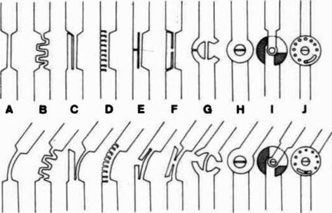 Living hinges 3d Printed Joints, Compliant Mechanism, Mechanical Joints, Useful 3d Prints, 3d Templates, Living Hinge, Drukarka 3d, 3d Printer Designs, 3d Printing Diy