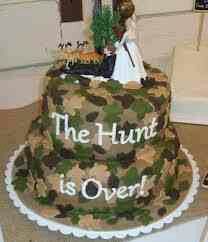 Camo cake. I like the phrase but would want a mossy oak or real tree camo Camo Wedding Cake, Bridal Shower Cake Sayings, Camo Cakes, Camo Cake, Camo Wedding Cakes, Hunting Wedding, Camouflage Wedding, Cake Quotes, Country Wedding Cakes