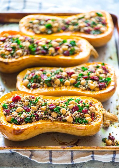 Fall Recipes Dinner, Butter Squash, Easy Fall Recipes, Easy Fall Dinner Recipes, Sandwich Vegetarian, Healthy Fall Dinner, Stuffed Butternut, Easy Fall Dinners, Fall Meals