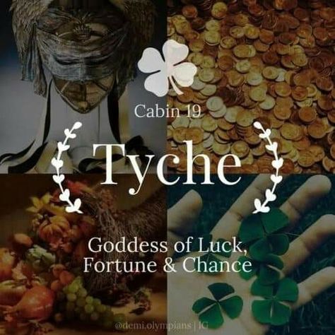 Tyche Aesthetic, Tyche Goddess, Greek Mythology Goddesses, Percy Jackson Cabins, Goddess Names, Zio Rick, Goddess Aesthetic, Greek Mythology Gods, Roman Gods