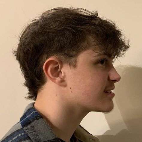 The Best V-Shaped Haircuts for Men Subtle Mullet Men Straight Short, Mullet For Square Face, Mini Mullet Men Straight Hair, Soft Mullet Short Hair, Julien Solomita Mullet, Shorter Mullet, Short Mullet Mens Straight, Soft Mullet Straight Hair, Soft Mullet Men Straight Hair