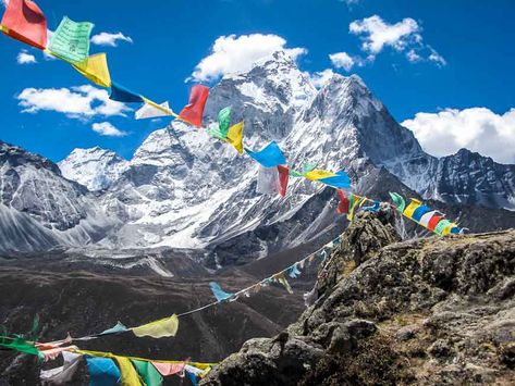 Everest Mountain, Climbing Everest, Bike Travel, Mt Everest, Leh Ladakh, Everest Base Camp Trek, Everest Base Camp, Prayer Flags, Bike Trips