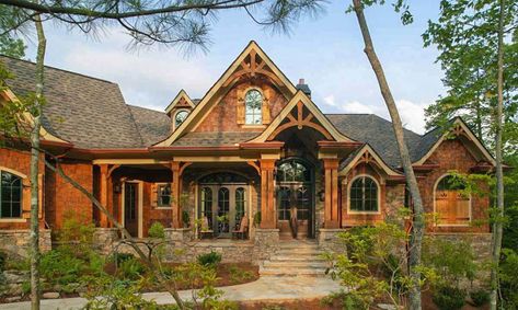 Mountain Craftsman House Plans, Huge Home, Mountain Craftsman, Rustic Floor, Lodge Room, Rustic House Plans, Rustic Flooring, Craftsman Style Home, Craftsman Style House Plans