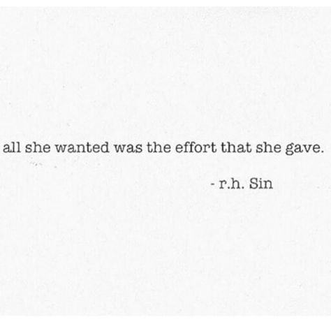 All she wanted was the effort that she gave. All She Wants Quotes, Want Quotes, Groom Accessories, She Quotes, Crazy Girls, Favorite Quotes, Life Quotes, Healing, Quotes