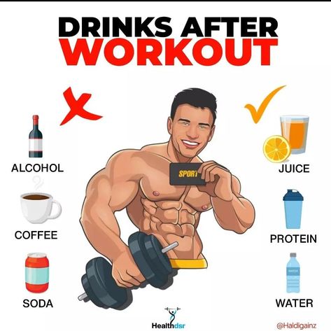 Hydration Drinks, Post Workout Drink, Hydrating Drinks, Post Workout Snacks, Best Ab Workout, Abs And Cardio Workout, Popular Workouts, Home Fitness, Workout Memes