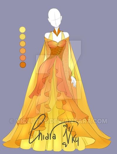 Vestido do sol Masquerade Design, Outfit Auction, Fire Fashion, Night Kiss, Gaun Abad Pertengahan, Clothing Sketches, Siluete Umane, Fashion Drawings, Fantasy Dresses