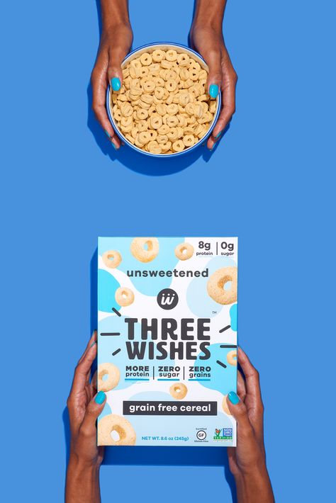 Cereals Photography, Cereal Packaging, Kids Cereal, Post Cereal, Cereal Brands, Three Wishes, Less Sugar, Sprouts Farmers Market, Food Packaging Design