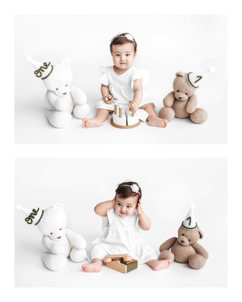 Dancing bears 🤍 Pre Shoot, Baby Shoot, Dancing Bears, Baby Born, August 1, One Year Old, Smash Cake, Cake Smash, Photoshoot Ideas