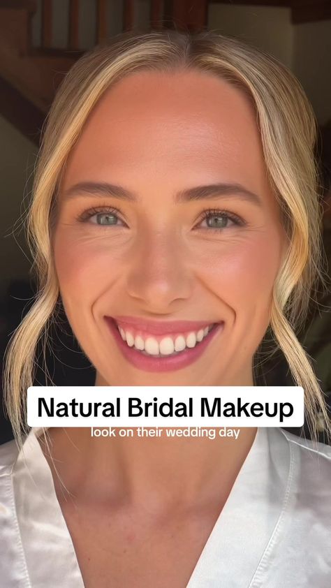 When my brides want it to look like they are not wearing bridal makeup... | natural makeup look | TikTok Natural Makeup Look, Bridal Makeup Natural, Bridal Makeup Looks, Hair And Makeup Artist, Makeup Natural, Natural Makeup Looks, False Lashes, Makeup Artists, Future Wedding