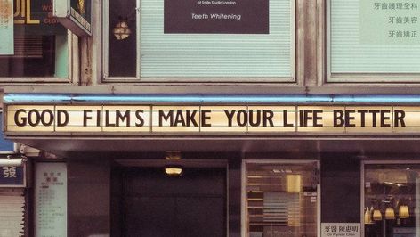 Wallpaper Horizontal, Aesthetic Header, Make Your Life Better, I Love Cinema, 패턴 배경화면, Film Aesthetic, Movie Theater, Dream Job, A Sign