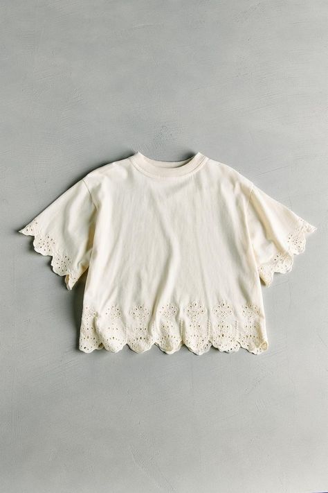 SEA NY EMBROIDERED TOP - Ecru | ZARA United States Crochet Floral Top, T-shirt Broderie, Sea Ny, Sea New York, Floral Crochet, Zara Kids, Embroidered Tshirt, Knitwear Cardigan, Dress With Cardigan