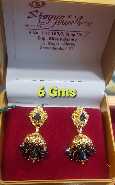 Black Bead Buttalu Gold, Nallapusalu Kammalu, Black Beads Buttalu Gold, Black Stone Earrings Gold Indian, Nallapusalu Earrings, Black Beads Ear Rings Gold, Black Stone Earrings Gold, Gold Necklace Price, Plain Gold Bangles