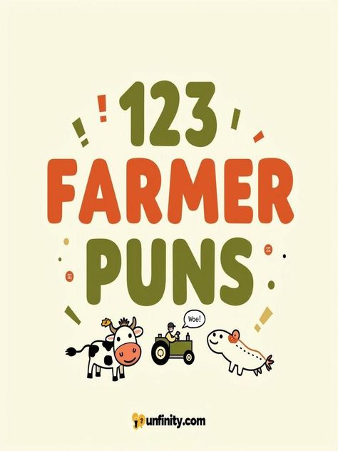 farmer puns Chicken Puns Funny, Farm Puns, Farmer Quotes Funny, Farmer Sayings, Farmer Jokes, Farmer Quotes, Farm Jokes, Double Entendre, The Barnyard