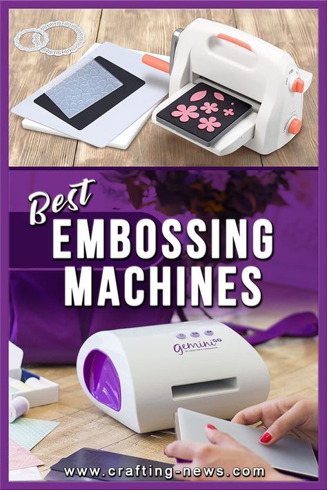 7 of the Best Embossing Machines of 2022 Paper Machine, Embossing Machines, Paper Crafting Projects, Embossing Machine, Embossed Paper, Craft Tools, Paper Craft Projects, Paper Crafting, Craft Projects