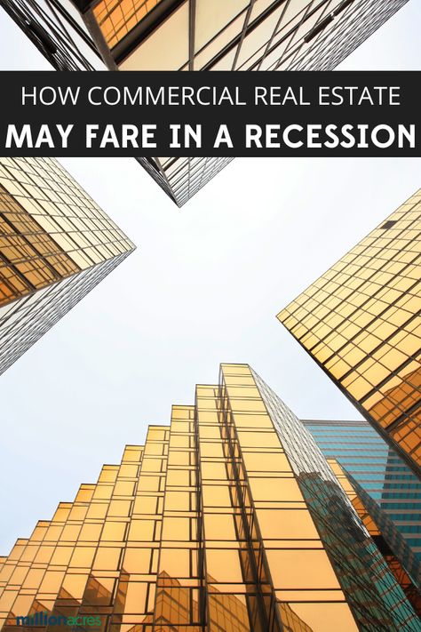 How Commercial Real Estate May Fare in a Recession. There's an old joke in real estate that when someone asks, "How's the market?" the reply is always "Which one?" #commercial #realestate #fare #recession #money #market #finances #financial Real Estate Agent Tips, Becoming A Real Estate Agent, Commercial Real Estate Investing, Commercial Real Estate Marketing, Becoming A Realtor, Buying First Home, Luxury Real Estate Agent, Investing In Real Estate, Invest In Real Estate