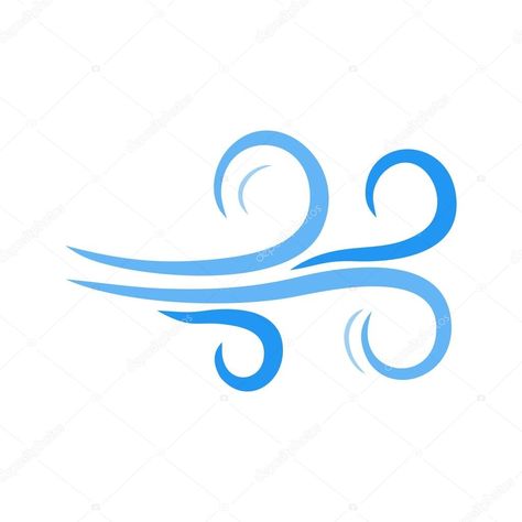 Wind Illustration Blowing, Wind Doodle, Wind Symbol, Wind Graphic, Wind Effect, Wind Logo, Wind Tattoo, Wind Drawing, Education Clipart