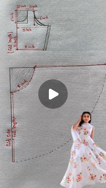 Gayatri suthar on Instagram: "Sleeveless frock ❤️ #fashion #designe #insta #reel" Dress Stitching Pattern, Cloth Pieces, Sleeveless Frock, Easy Diy Fashion, Simple Frock, Choli Design, Circle Skirt Pattern, Insta Reel, Clothing Pattern Design