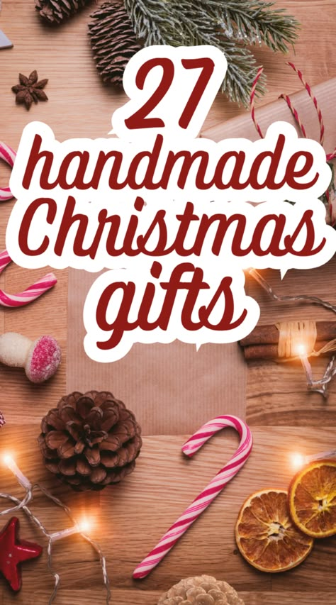 Diy Christmas Gifts People Actually Want, Easy Christmas Gift For Coworkers, Cool Diy Christmas Gifts, Gifts To Make For Christmas Homemade, Diy Friend Gifts Christmas, Unique Handmade Christmas Gifts, Diy Gifts For Family Christmas, Fun Homemade Christmas Gifts, Christmas Gifts To Make For Coworkers