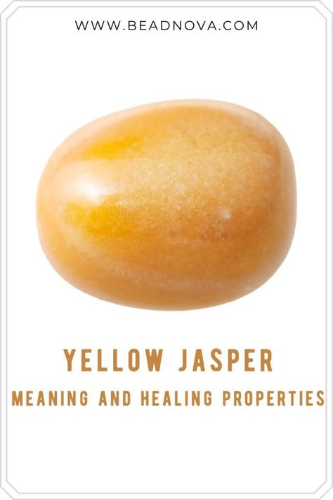 Yellow Jasper Crystal Meaning, Yellow Jasper Meaning, Crystal Magick, Crystals Energy, Jasper Meaning, Dead End Job, Yellow Jasper, Become Wealthy, Lost My Job