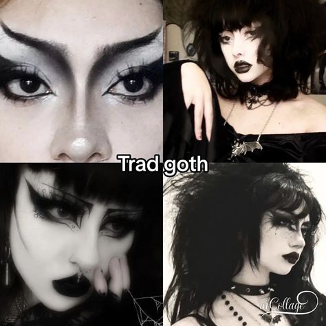 What's your favorite type of goth? 🦇🖤🦇 . Credit: y0u.c4nt.c4tch.m3.n0w Gothic Subculture, Goth Makeup Looks, Trad Goth Makeup, Types Of Goth, Goth Memes, Dark Makeup Looks, Afro Punk Fashion, Goth Music, Goth Subculture