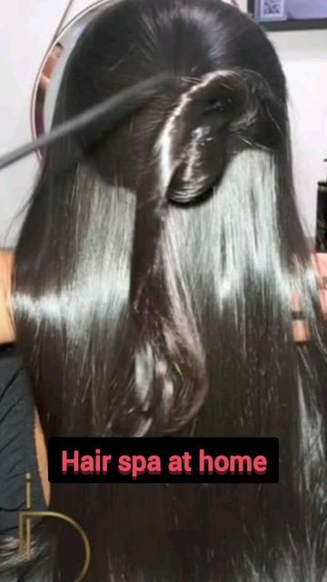 Home Made Hair Spa, How To Make Silky Hair At Home, Silky Hair How To Get, Hair Spa At Home Step By Step, Silky Hair At Home, Get Silky Hair, Hair Spa At Home, Spa At Home, Body Scrub Recipe