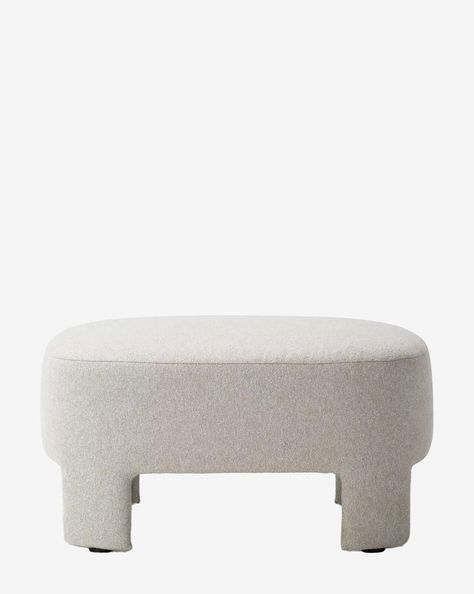 Tarell Ottoman Mcgee & Co, West Elm, Living Room Furniture, Ottoman, Upholstery