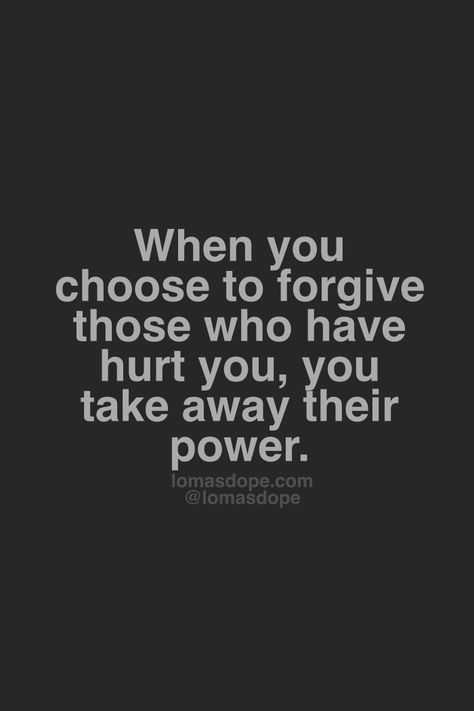 when you choose to forgive those who have hurt you, you take away their power. How To Forgive, Basic Skin Care Routine, To Forgive, Punjabi Quotes, Lesson Quotes, Life Lesson Quotes, Forgiving Yourself, Emotional Healing, Encouragement Quotes