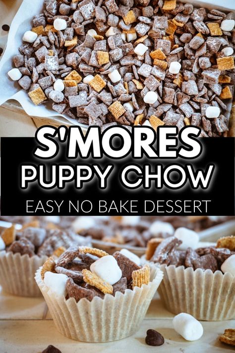 Chex Mix Recipe, Puppy Chow Recipes, Chex Mix Recipes, Muddy Buddies, Simple Dessert, Snack Mix Recipes, Easy No Bake, Easy No Bake Desserts, Bake Dessert