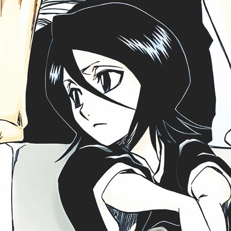 Rukia Kuchiki, Bleach, Hair, Anime, Black