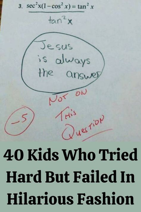 When it comes to taking tests, kids are some of the most creative people that we know. They always come up with the best answers, even if those answers aren’t always correct. The kids on this list tried their hardest, but ultimately, failed in a hilarious fashion. Funny Kid Answers, Funniest Kid Test Answers, Kids Test Answers, Funny School Answers, Funny Test Answers, Funny Kid Memes, Going Places, Best Answer, School Humor