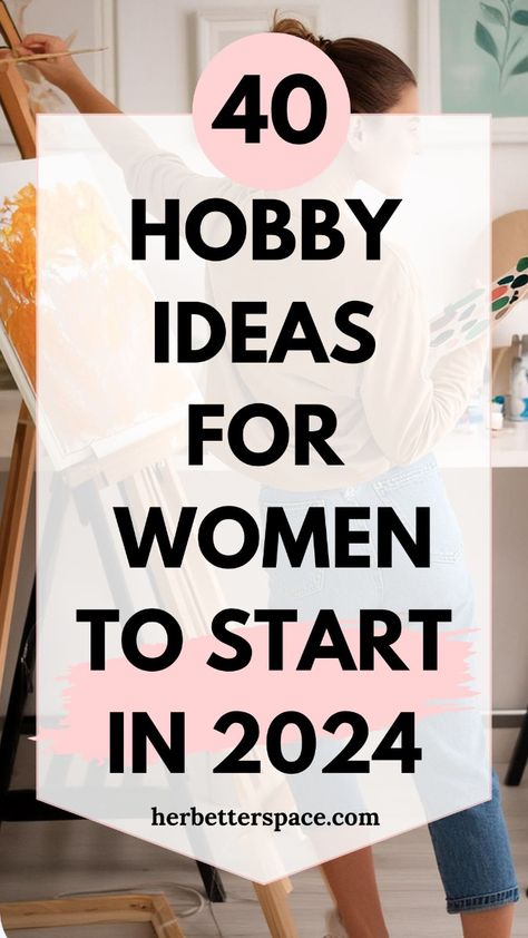 Hobbies can be a great way to relieve daily life stress and provide us moments apart from the busy lifestyle. In this article, you will find a list of hobbies for women. Projects To Keep You Busy, How To Find A New Hobby, Hobbies For Busy Working Moms, Fall Hobbies For Women, Hobbies At Home For Women, Hobbies For Adult Women, Unique Hobbies For Women, Hobbies For Women In Their 40s, Diy Hobbies For Women