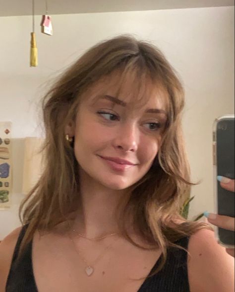 Light Bangs Wispy Wavy Hair, Whispy Front Bangs Curtain, Haircuts With Light Bangs, Lob With Wispy Curtain Bangs, Wispy 90s Bangs, Shaggy Wispy Bangs, Frisky Bangs, Messy Wispy Bangs, Bangs Rectangle Face