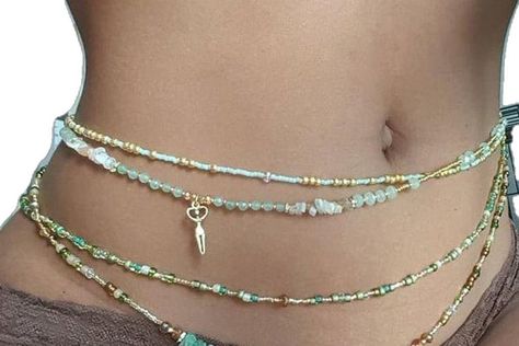 Jóias Body Chains, Waist Jewelry, Indie Jewelry, Belly Jewelry, Waist Beads, Dope Jewelry, Girly Jewelry, Jewelry Inspo, Pretty Jewellery