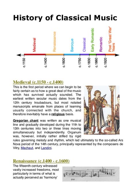 History of Classical Music Eras (thanks, Naxos) History Of Music Timeline, Music History Timeline, Music History Aesthetic, Piano History, Appreciation Activities, Music Theory Piano, Music Terms, History Of Music, English Knowledge