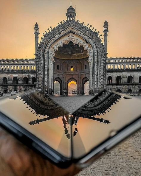 Lucknow Photography Ideas, Lucknow Aesthetic Photos, Lucknow Monuments, Lucknow Photography, Lucknow Aesthetic, Monument Photography, Lucknow City, Amazing India, Holiday Travel Destinations