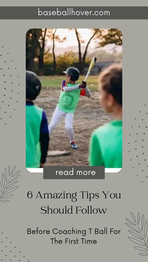 Are you coaching T-ball for the first time? Don't worry, we've got you covered! Check out our expert tips and tricks on how to make your coaching experience a success. From organizing practices to teaching the fundamentals, our guide has everything you need to know. Trust us, your little sluggers will be hitting home runs in no time! #Tballcoaching #youthbaseball #coachingtips #baseballhover Tball Coach, First Time Tips, Baseball Tips, T Ball, Youth Baseball, Getting To Know You, How To Make Your, Getting To Know, No Time