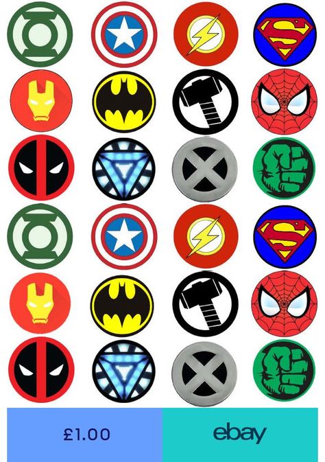 none Marvel Birthday Cake, Hero Crafts, Superhero Cupcakes, Marvel Party, Frozen Cake Topper, Superhero Birthday Cake, Hero Logo, Avengers Party, Marvel Logo