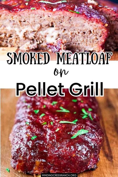 Smoked Meatloaf on Pit Boss Pellet Grill Meatloaf On The Pellet Grill, Treager Meatloaf Recipe, Pellet Grill Meatloaf Recipes, Meatloaf On The Smoker, Meatloaf On Smoker, Traeger Meatloaf Recipes, Smoker Meatloaf Recipes, Smoked Meatloaf Recipes, Smoked Meatloaf On Pellet Grill