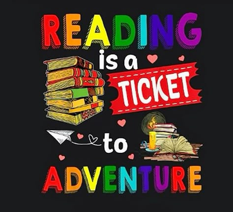 Reading Themes For Classroom, Reading Is An Adventure Theme, Book Fair Themes Library Displays, Adventure Starts At Your Library, Adventure Begins At Your Library Crafts, Library Adventure Theme, Reading Adventure Bulletin Boards, Adventure Library Theme, Summer Reading 2024 Adventure