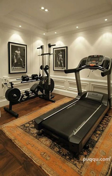 Mini Gym at Home - Transform Your Space for Quick Workouts - Puqqu #Creating #Home #InteriorDesign #Spaces #Workout #for #Ideas #Compact #Mini #DecorInspiration #HomeDecorating #Your #Own #Gym Home Gym Aesthetic, Mini Gym At Home, Mini Home Gym, Mini Gym, Quick Workouts, Gym Room At Home, Girly Apartment Decor, Gym At Home, Girly Decor