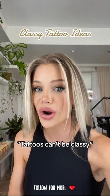 Classy small tattoos ideas female Small Tattoo Ideas For Females, Behind The Neck Tattoos, Tattoos Ideas Female, Creative Patchwork, Tattoo Ideas For Females, Classy Tattoos For Women, Small Tattoos Ideas, Delicate Tattoos For Women, Waist Tattoos